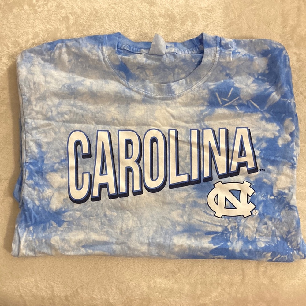 Hanes Carolina Tar Heel tie-dye T-Shirt
